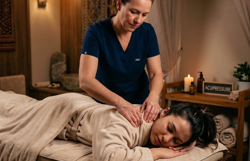 Massage Tr??? Li???u B???m Huy???t Gi??p C???i Thi???n Gi???c Ng??? S??u ??? Tu???i Trung Ni??n Nh?? Th??? N??o?