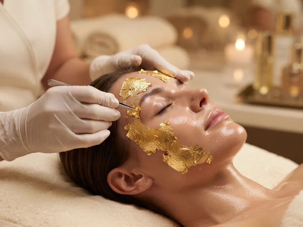 Liệu Trình Đắp Mặt Nạ Vàng 24K Sang Trọng: Thần Dược Trẻ Hóa Hay Chỉ Tạo Hiệu Ứng Nhất Thời?